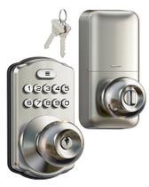 Teclado Door Knob Lock Veise KS03 Entrada sem chave em níquel acetinado