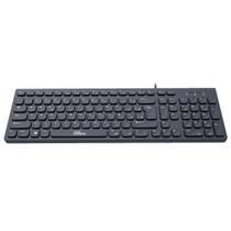 Teclado Dr. Office KDR-0204-B, USB, Membrana, Preto Teclado Dr. Office KDR-0204-B, USB, Membrana, Preto