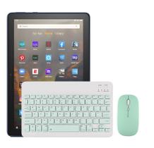 Teclado E Mouse Bluetooth compatível com Fire Hd10 - DuraWell