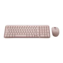 Teclado e mouse bluetooth mk250 rosa 920-013518