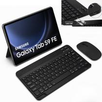 Teclado E Mouse Bluetooth Para Galaxy Tab S9 FE 10.9 Preto Teclado E Mouse Bluetooth Para Galaxy Tab S9 FE 10.9 Preto