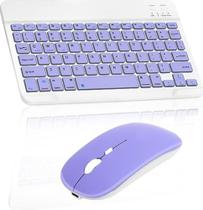 Teclado E Mouse Bluetooth Para Tablet Galaxy A7 Lite T220 Teclado E Mouse Bluetooth Para Tablet Galaxy A7 Lite T220