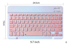 Teclado E Mouse Bluetooth Para Tablet Galaxy Tab S9 Fe 10.9 Teclado E Mouse Bluetooth Para Tablet Galaxy Tab S9 Fe 10.9