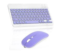 Teclado E Mouse Bluetooth Para Tablet Pritom M10 10.1 Polegadas