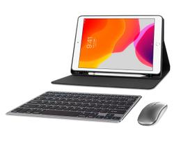 Teclado E Mouse Bluetooth Recarregável compatível com iPad 7ª Geração A2197 Teclado E Mouse Bluetooth Recarregável compatível com iPad 7ª Geração A2197