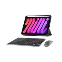Teclado E Mouse Bluetooth Recarregável compatível com iPad Mini 6 A2567 Teclado E Mouse Bluetooth Recarregável compatível com iPad Mini 6 A2567