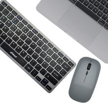Teclado E Mouse Bluetooth recarregável compatível com Macbook Air M2 - Xtrad