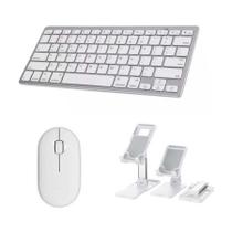 Teclado E Mouse Bluetooth + Sup Para Tablet Amazon Fire 7