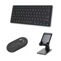 Teclado E Mouse Bluetooth + Sup Para Tablet Amazon Fire Hd10
