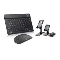 Teclado E Mouse Bluetooth + Suporte P/ Tablet Galaxy S8 5g