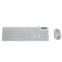 Teclado E Mouse BrazilPC Com Fio Branco