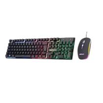 Teclado E Mouse C/Fio Gamer Exbom BK-G550