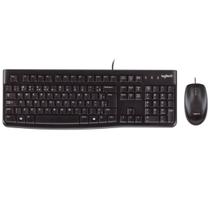 Teclado E Mouse Com Fio USB Logitech MK120