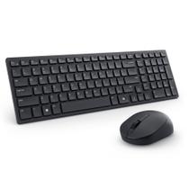 Teclado e mouse Dell KM555 Silent 18 teclas de atalho pretas