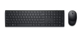 Teclado e mouse Dell Pro KM5221W Português Brasil Preto