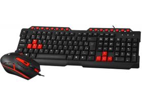 Teclado E Mouse Gamer Com Led Com Fio Usb Abnt2 C3tech Gk-20