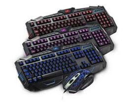 Teclado E Mouse Gamer V 100 Preto