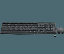 Teclado e Mouse Logitech Sem Fio MK235 Teclado e Mouse Logitech Sem Fio MK235