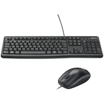 Teclado e mouse mk120 preto logitech 920-004429