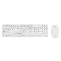 Teclado e Mouse Mtek KM-5197W / Sem Fio / Portugues - Branco