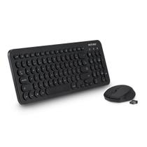 Teclado e mouse multilaser s/fio tc231 preto