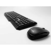 Teclado e Mouse Office Sem Fio TC3210 Hayom Preto