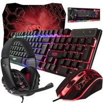Teclado e mouse para jogos, mouse pad e fone de ouvido para jogos Orzly Hornet RX-250 Teclado e mouse para jogos, mouse pad e fone de ouvido para jogos Orzly Hornet RX-250