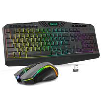 Teclado e Mouse para Jogos Redragon S101-PKS RGB - Sem Fio