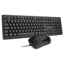 Teclado e mouse rise mode office of 01, usb, abnt, com teclado numérico, preto - rm-tm-01-fb Teclado e mouse rise mode office of 01, usb, abnt, com teclado numérico, preto - rm-tm-01-fb