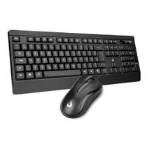 Teclado e Mouse Rise Mode Office OF 02, USB, ABNT2, Preto - RM-TM-02-FB Teclado e Mouse Rise Mode Office OF 02, USB, ABNT2, Preto - RM-TM-02-FB