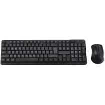 Teclado e Mouse Satellite AK-741G Sem Fio Preto - (Portugues)