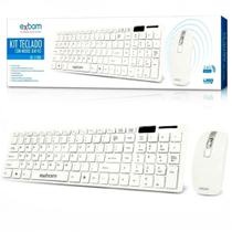 Teclado e Mouse Sem Fio 2.4ghz Branco - BK-S1000 Teclado e Mouse Sem Fio 2.4ghz Branco - BK-S1000