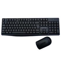 Teclado E Mouse Sem Fio 2.4Ghz Multimidia Usb Com Pilhas