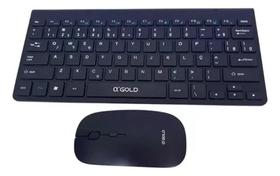 Teclado E Mouse Sem Fio A'gold Tcd-02 Preto Teclado E Mouse Sem Fio A'gold Tcd-02 Preto