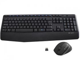 Teclado e mouse sem fio ABNT2 Logitech Comfort MK345 920-007821