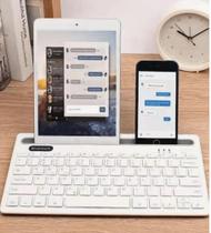 Teclado e Mouse sem fio bluetooth com suporte resistente recarregável p Tablet S6 Lite Teclado e Mouse sem fio bluetooth com suporte resistente recarregável p Tablet S6 Lite