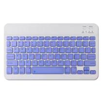 Teclado e Mouse Sem Fio Bluetooth Recarregável Violeta