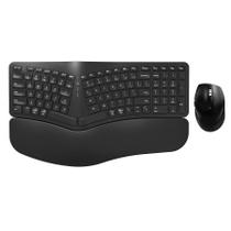 Teclado e mouse sem fio Combo EDJO Ergonômico Recarregável Teclado e mouse sem fio Combo EDJO Ergonômico Recarregável
