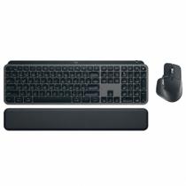 Teclado e Mouse Sem Fio Logitech MX Keys S Combo Grafite Teclado e Mouse Sem Fio Logitech MX Keys S Combo Grafite
