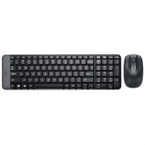 Teclado e mouse sem fio MK220 - Logitech Teclado e mouse sem fio MK220 - Logitech