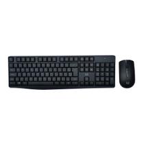 Teclado e Mouse sem Fio Multilaser TC270 - CS100, 1600DPI, Slim, USB, Preto Teclado e Mouse sem Fio Multilaser TC270 - CS100, 1600DPI, Slim, USB, Preto