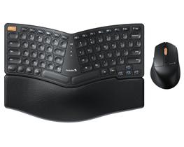 Teclado e mouse sem fio ProtoArc EKM04 A Ergonômico de 2,4 GHz