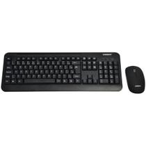 Teclado e Mouse Sem Fio Satellite AK-725G Preto (Portugues)