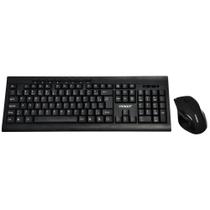 Teclado e Mouse Sem Fio Satellite AK-726G Preto (Portugues) Teclado e Mouse Sem Fio Satellite AK-726G Preto (Portugues)