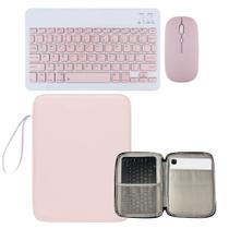 Teclado e mouse sem fio slim para Galaxy Tab A7 Lite + bag Teclado e mouse sem fio slim para Galaxy Tab A7 Lite + bag