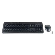 Teclado e mouse sem fio USB 2.4Ghz Preto multimídia - TC250 - Multi