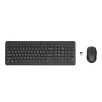 Teclado e mouse sem fio wireless ABNT2 HP 330