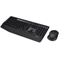 Teclado e mouse Wireless Combo Logitech MK345 pacote com 4