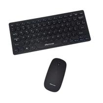 Teclado E Mouse Wireless Para Tab Galaxy A7 Lite T220 / T225