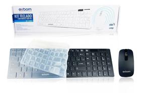 Teclado E Mouse Wireless Sem Fio 2.4ghz Exbom Teclado E Mouse Wireless Sem Fio 2.4ghz Exbom